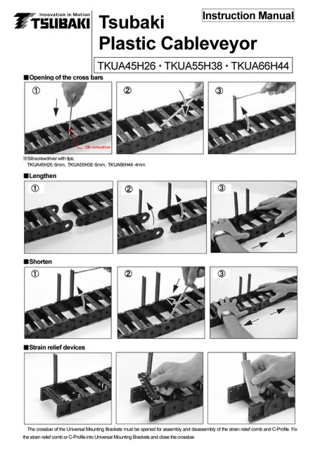 Manuales de instrucciones tipo TKUA
