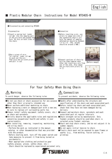manuales de instrucciones del modelo WT0405-W (inglés)
