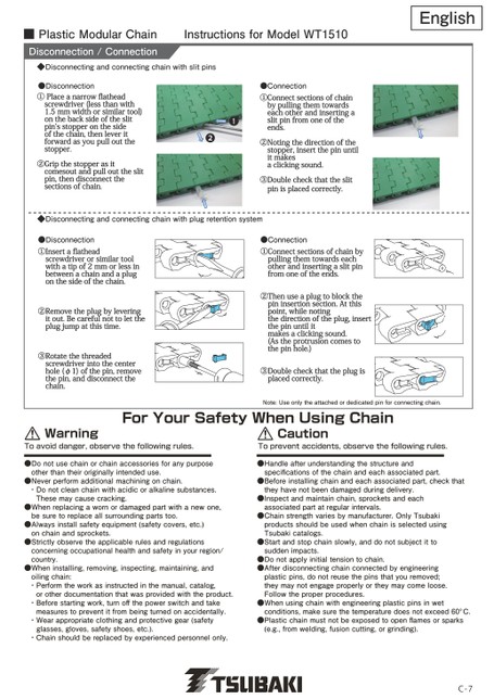 manuales de instrucciones de la serie WT1510 (inglés)