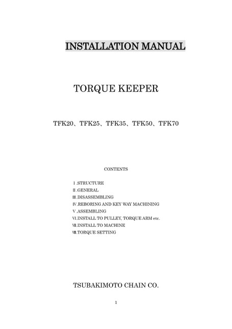 Retenedor de par TFK