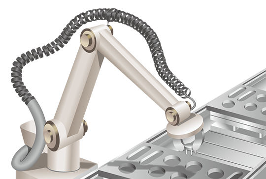 Portacables (CABLEVEYOR) ROBOTRAX