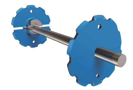 Piñones de transportadores grandes Serie reemplazable inteligente