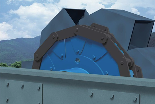 Piñones de transportadores grandes Serie reemplazable inteligente