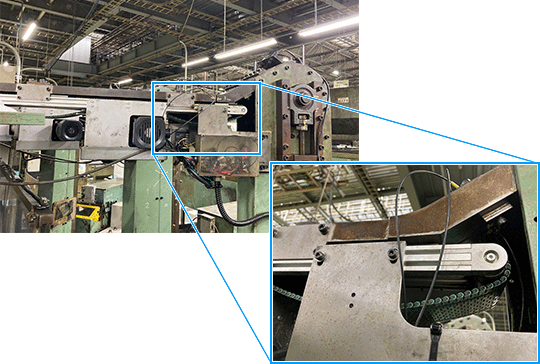 Cadena modular plástica