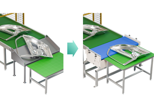 Especificación VG de la cadena modular de plástico