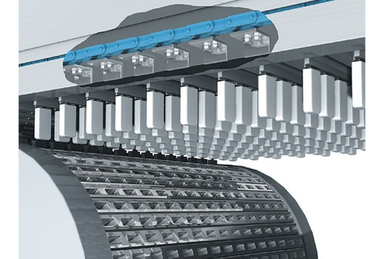 Serie HS de acero inoxidable doble paso