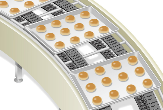 Cadena superior de plástico tipo TTUP