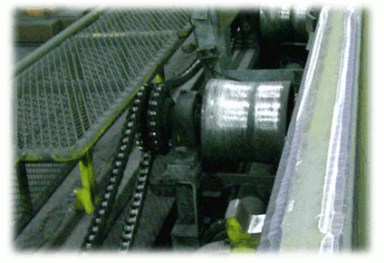 dispositivo de enfriamiento de barras para equipos de fabricación de acero