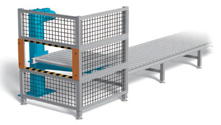 transporte de piezas de automóviles