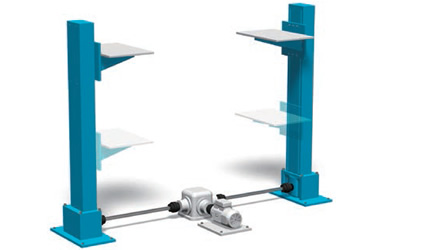 tipo síncrono de eje de transmisión