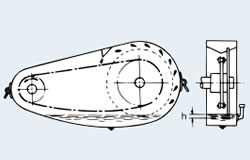 Suministro de aceite para plato giratorio