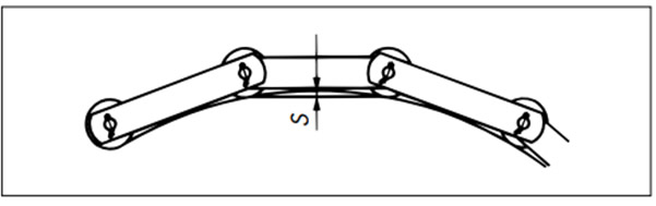 Tolerancia de desgaste reducida