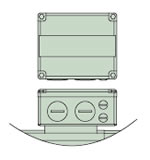 forma de caja terminal