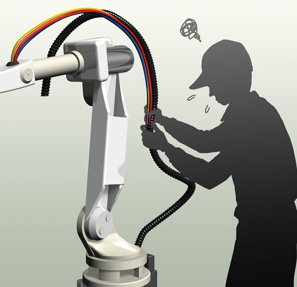 Protección de cableado convencional