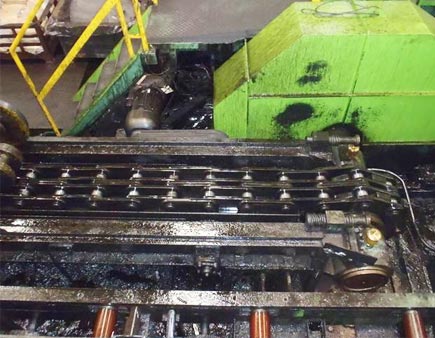 Cadena de banco de estirado