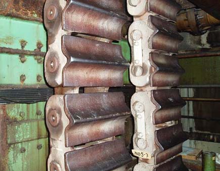 Cadena de trituradora de revista