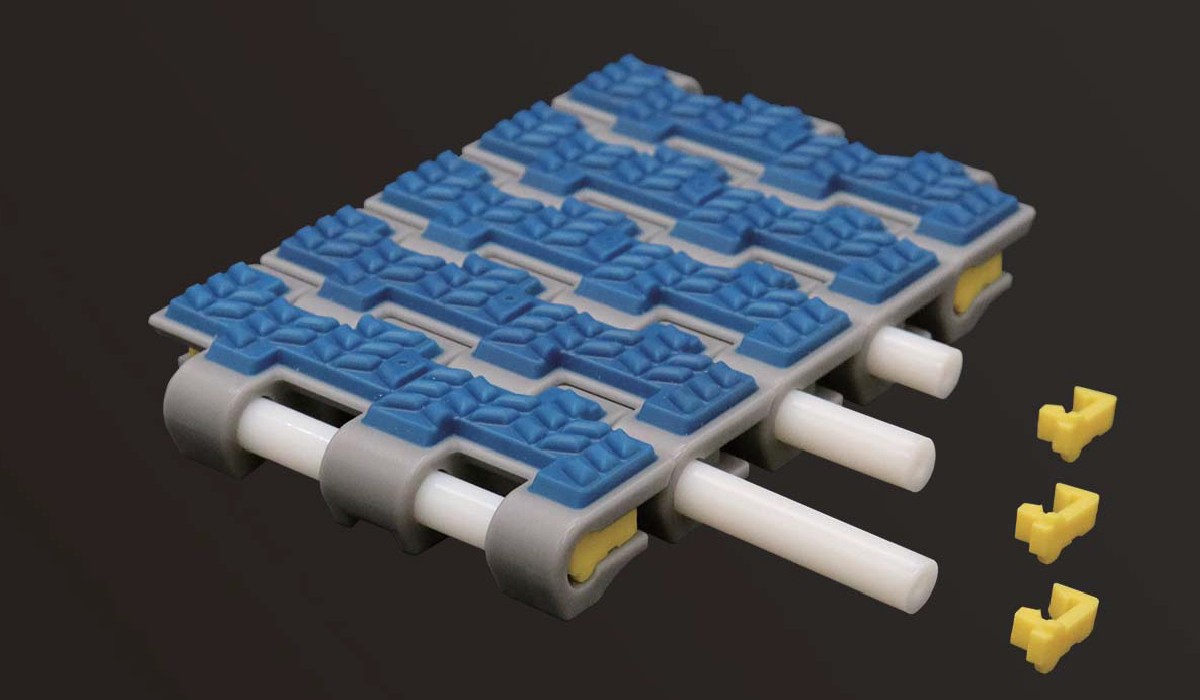 Método de fijación del cuerpo principal mediante pasador y enchufe