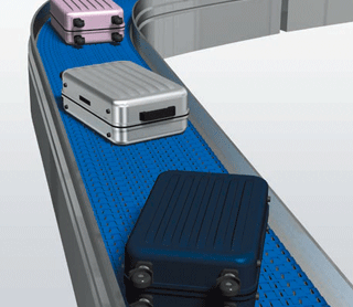 スーツケース搬送イメージイラスト