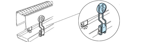 Ejemplo de instalación de soporte de bandeja