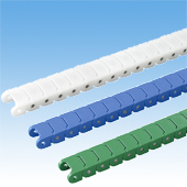 Cadena de bloques plásticos