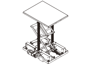 2段パンタタイプ