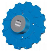 tipo de diente de reemplazo de bloque