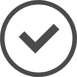 Icono de marca de verificación