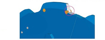 Inspección indicador de eje